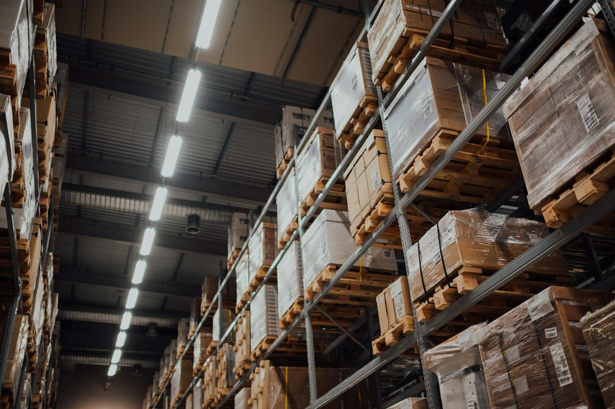 Industrial logistics warehouse